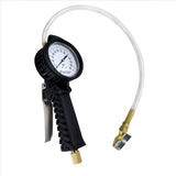 Astro Pneumatic Dial Tire Inflator W/ Stainless Hose - 0-65psi