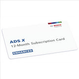 Bosch ADS 525X/625X 12 Month Subscription - Enhanced Plan