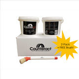 Counteract 2 x 8lb Euro Paste Tire & Tube Mounting Compound + Free Brush