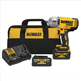 DeWalt 20V MAX* XR® 1/2 In. High Torque Impact Wrench with Hog Ring Anvil