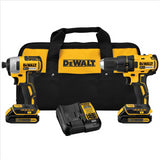 DeWalt DEWALT 20V MAX BL DRILL IMPACT COMBO KIT