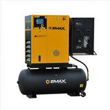 Emax Complete Rotary VFD Package 20hp 3PH 120 Gal Tank w/115CFM Air Dryer