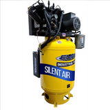 Industrial Plus 7.5 HP 3 PH 120 GALLON VERTICAL WITH AIR SILENCER-With Pressure Lube Pump