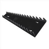 Reverse 16 Tool Wrench Organizer - Black