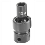 Grey Pneumatic SOC 10MM 3/8D IMP UNIV 6PT