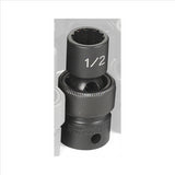 Grey Pneumatic SOC 1/2 3/8D IMP UNIV 12PT BLK