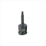 Grey Pneumatic SOC T20 3/8D IMP INT TRX MALE BLK