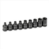 Grey Pneumatic 3/8DR 9PC EXTERNAL TORX SET