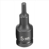 Grey Pneumatic SOC 5MM 3/8D IMP HEX MALE