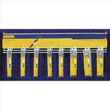 8PC Silver & Demming Drill Bit Display