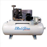 COMPRESSOR 5HP 80G HOR 2STG 1PH-3PH STARTER REQ.