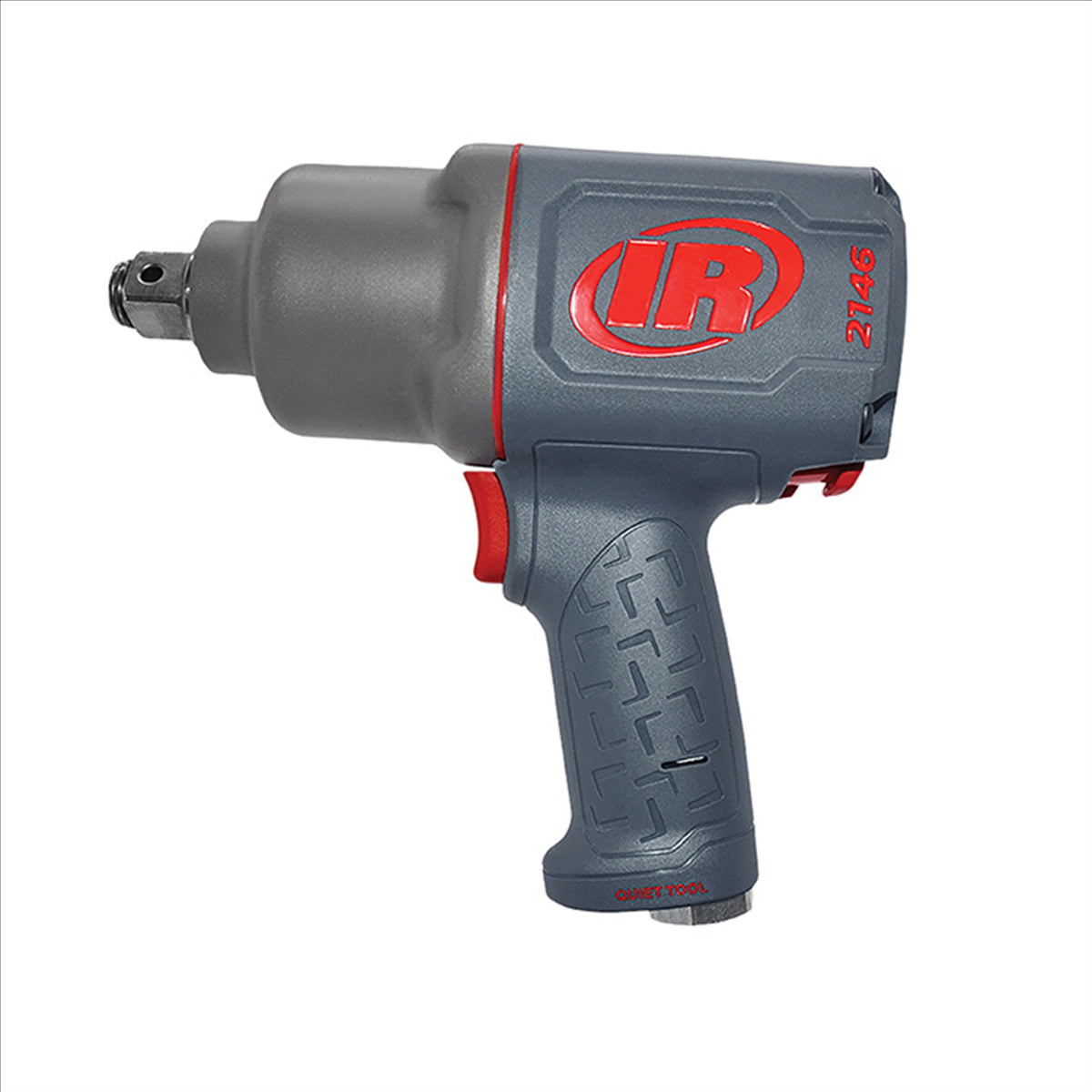 1" Air Impact Wrench, Quiet, 2,000 ft-lbs Nut-busting torque, Maintenance Duty, Pistol Grip