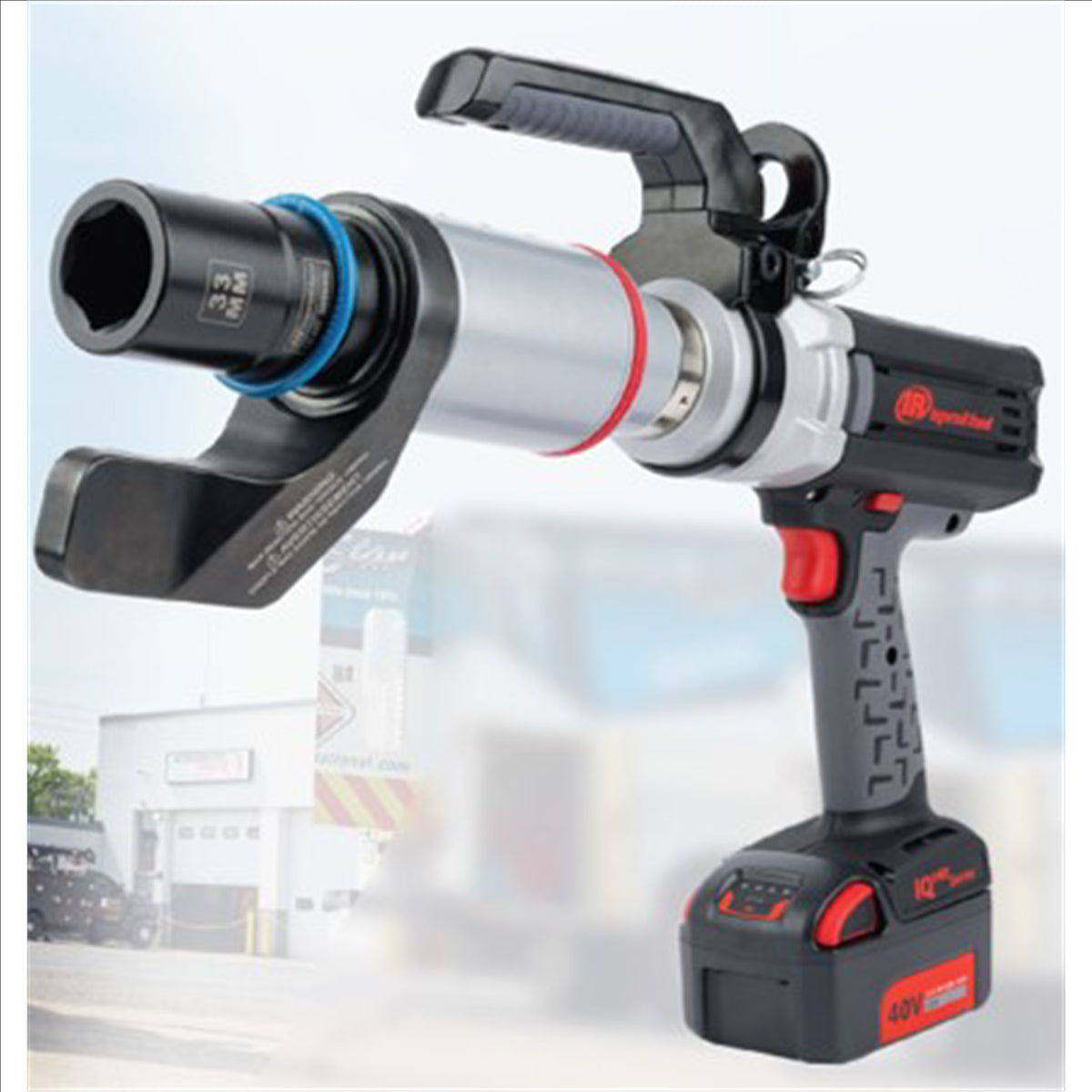 1" 40V Cordless Torque Multiplier, 2 Battery Kit, 737.6 Ft-lb Torque, Bluetooth/802.15.4, Pistol Grip