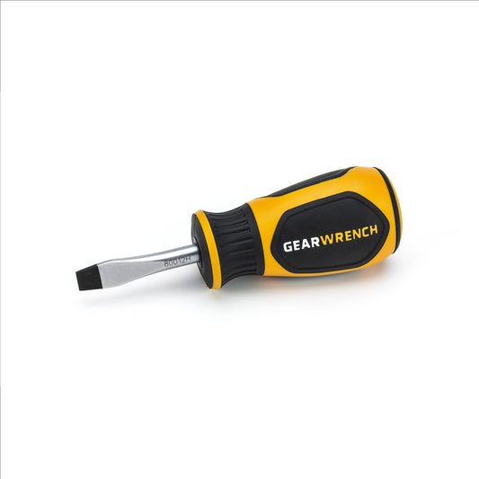 GearWrench 1/4" x 1-1/2" Slotted Dual Material Screwdriver