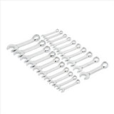 20PC SAE/METRIC STUBBY COMBO WRENCH SET