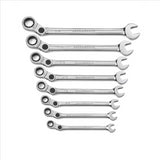 8 Pc. SAE Indexing Combination Wrench