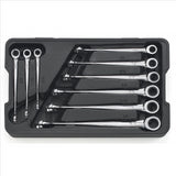 9PC SAE X BEAM RATCHETING COMBO WRENCH SET