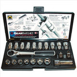 GearWrench SKT SET(SAE&MET)GEAR RATCHET 21PC SET