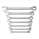 GearWrench WRENCH RATCHING COMB. SET SAE 7 PC GEARWRENCH