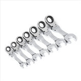 GearWrench STUBBY FLEX GEAR WR. 7PC SAE