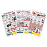 3 Pc. OSHA Wall Chart Set