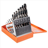 KnKut KnKut 15 Piece Jobber Length Drill Bit Set 1/16