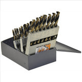 KnKut KnKut 26 Piece Jobber Length Drill Bit Set Letters A-Z