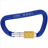 KNIPEX Tools Tethered Tool Screw Lock Carabiner