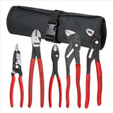 5 Pc Core Pliers Set in Tool Roll