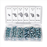 K Tool International 110-pc Hydraulic Grease Fitting Assortment