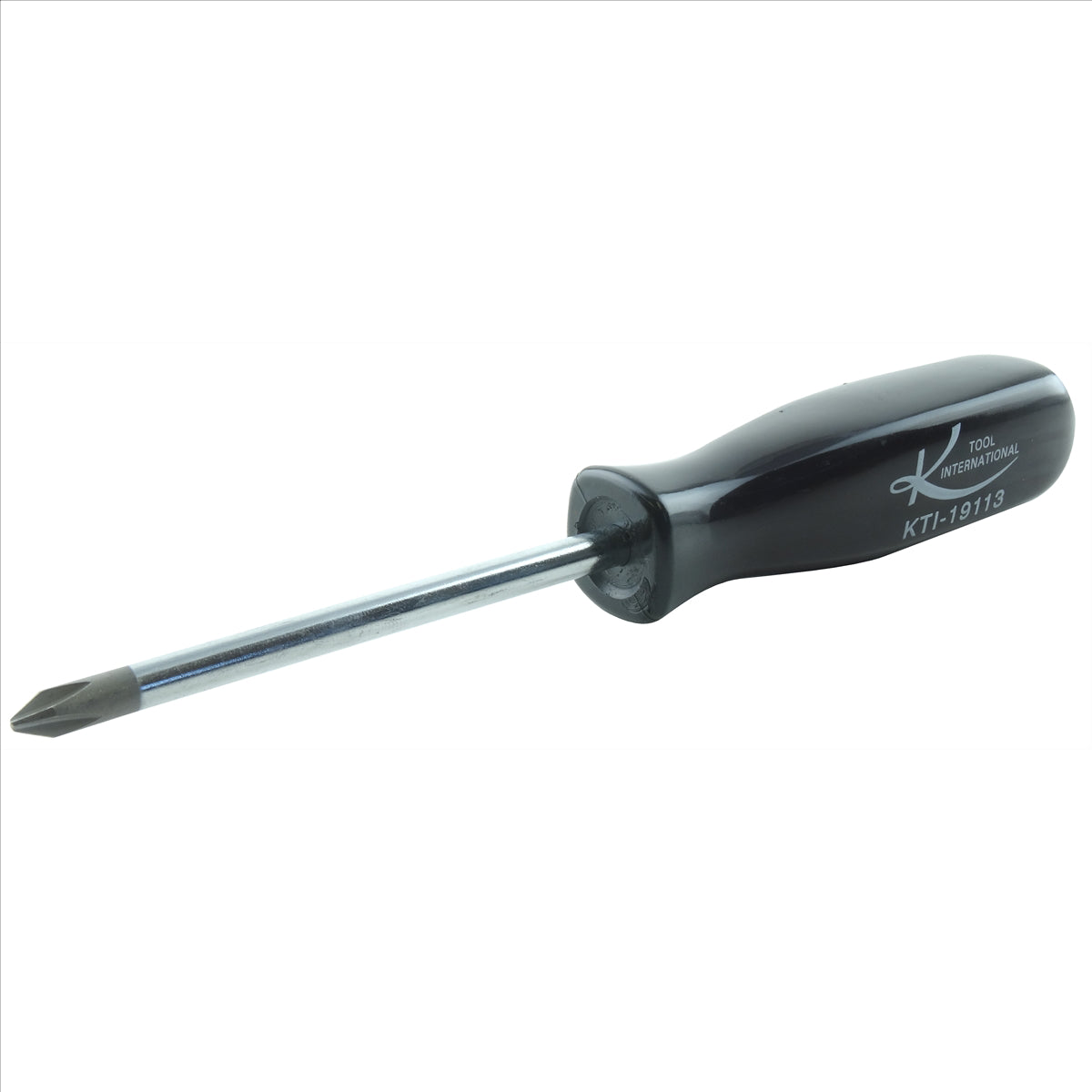 K Tool International No. 1 x 3 in. Phillips Screwdriver Black Handle (E