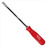 6 in. Slotted Screwdriver with Red Square Handle (