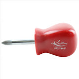 SCREWDRIVER PHILLIPS #2 STUBBY 1 1/2IN. RED