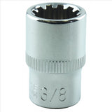 Spline Socket 3/8