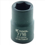 K Tool International SOC 7/16 3/8D IMP 6PT