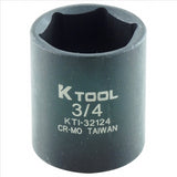 K Tool International SOC 3/4 3/8D IMP 6PT