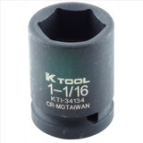 K Tool International SOC 1-1/16 3/4D IMP 6PT