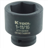 K Tool International SOC 3/4 DR SHORT IMP 1-11/1