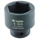 K Tool International SOC 3/4 DR SHORT IMP 1-3/4