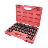 K Tool International 26 Piece Metric Impact Socket Set 1/2