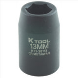 K Tool International SOC 13MM 1/2D IMP 6PT