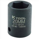 K Tool International SOC 20MM 1/2D IMP 6PT