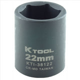 K Tool International SOC IMP MET 1/2DR 22MM