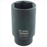 K Tool International SOC IMP MET 1/2DR 34MM