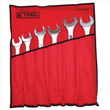 K Tool International WRENCH SET COMBINATION JUMBO 6 PC