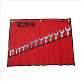 K Tool International WRENCH SET 14PC HI-POLISH W/BAG