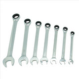 7 Piece SAE Ratcheting Wrench Set