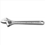 K Tool International Adjustable Wrench ‐ 10-inch Jaw capacity: 1-13/16