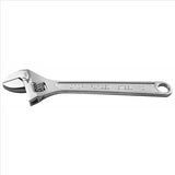 K Tool International Adjustable Wrench - 12-inch Jaw capacity: 1-1/2