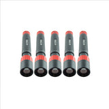 K Tool International 5 pack of Rechargeable 700 Lumen Flashlight CREE LED XML